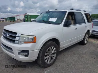2015 Ford Expedition Limited with VIN 1FMJU2AT5FEF27617, listed as a IAAI auction lot 42120462 with 416,300 mi miles and . Bid and sale history available at DreamBid. Image 2.
