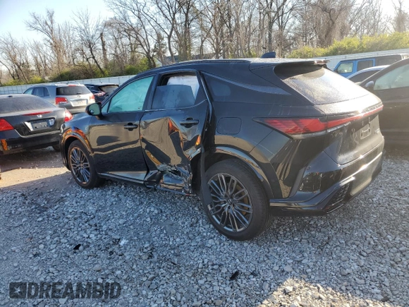 2023 Lexus RX with VIN 2T2BCMEA3PC001177, listed as a Copart auction lot 48243404 with 7,025 mi miles. Bid and sale history available at carsss.com. Image 2.