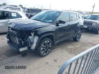 2023 Jeep Compass (RED) Edition with VIN 3C4NJDCN3PT514682, listed as a IAAI auction lot 42498677 with 18,895 mi miles and . Bid and sale history available at DreamBid. Image 2.