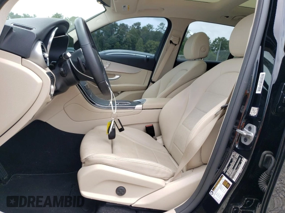 2022 Mercedes-Benz GLC 300 with VIN W1N0G8DB7NG119841, listed as a Copart auction lot 59326695 with 20,471 mi miles and Salvage title. Bid and sale history available at DreamBid. Image 7.