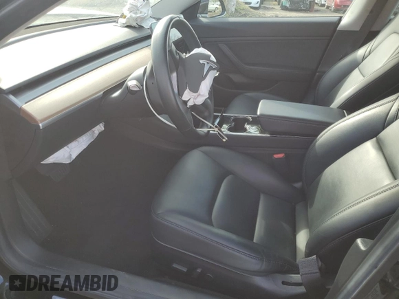 2019 Tesla Model 3 Mid Range with VIN 5YJ3E1EA3KF399335, listed as a Copart auction lot 49005185 with 38,270 mi miles and Salvage Title. Bid and sale history available at carsss.com. Image 7.