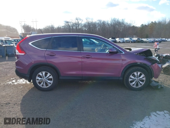 2013 Honda CR-V EX with VIN 5J6RM4H57DL032977, listed as a IAAI auction lot 41589238 with 124,206 mi miles. Bid and sale history available at carsss.com. Image 12.
