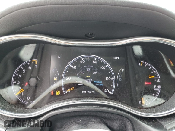 2016 Jeep Grand Cherokee Overland with VIN 1C4RJFCG3GC364485, listed as a Copart auction lot 60727935 with 101,742 mi miles and Salvage title. Bid and sale history available at DreamBid. Image 9.