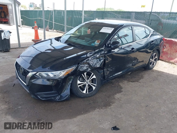 2020 Nissan Sentra SV z VIN 3N1AB8CV3LY220413, wystawiony jako IAAI lot #42128525 z przebiegiem 33 314 mil mil oraz . Historia ofert i sprzedaży dostępna na DreamBid. Obrazek 2.