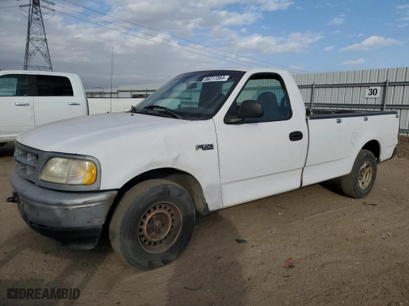 1997 Ford F-150 Standard with VIN 1FTDF1726VKC67880, listed as a Copart auction lot 86217364 with 242,124 mi miles and Salvage Title. Bid and sale history available at carsss.com. Image 1.