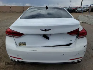 2015 Hyundai Genesis 3.8L z VIN KMHGN4JE2FU031619, wystawiony jako Copart lot #54696515 z przebiegiem 131 465 mil mil oraz Szkoda całkowita • Salvage title. Historia ofert i sprzedaży dostępna na DreamBid. Obrazek 6.