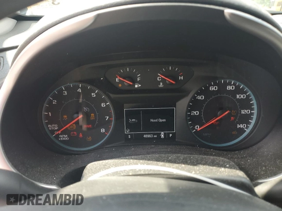 2020 Chevrolet Malibu LS with VIN 1G1ZB5ST5LF156857, listed as a Copart auction lot 57536444 with 48,963 mi miles and Salvage Title. Bid and sale history available at DreamBid. Image 9.