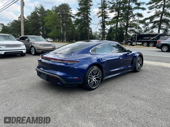 2020 Porsche Taycan Turbo with VIN WP0AC2Y10LSA71456, listed as a Copart auction lot 60939295 with 152,624 mi miles and Clean title. Bid and sale history available at DreamBid. Image 3.