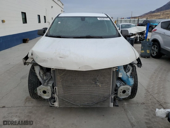 2021 Chevrolet Traverse LS with VIN 1GNEVFKW7MJ169211, listed as a Copart auction lot 43539175 with 104,534 mi miles and Salvage Title. Bid and sale history available at carsss.com. Image 5.