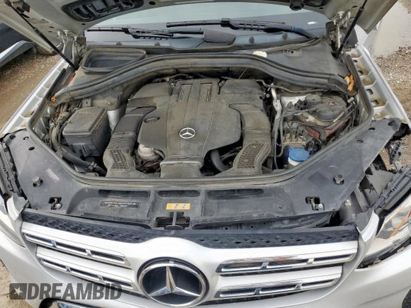 2017 Mercedes-Benz GLS 450 с VIN 4JGDF6EEXHA813595, выставлен на аукционе Copart как лот 61045555 с пробегом 104 217 миль миль и Списание • Salvage title. История ставок и продаж доступна на DreamBid. Изображение 11.