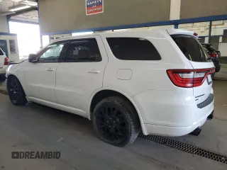 2015 Dodge Durango R/T with VIN 1C4SDJCT3FC801585, listed as a Copart auction lot 50305035 with 138,304 mi miles and Salvage Title. Bid and sale history available at carsss.com. Image 2.