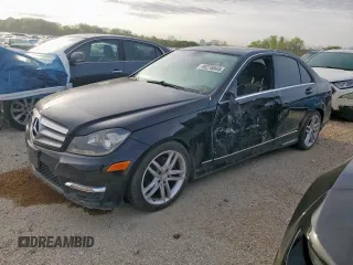 2013 Mercedes-Benz C with VIN WDDGF4HB2DR274561, listed as a Copart auction lot 49276645 with 229,742 mi miles and Clean Title. Bid and sale history available at carsss.com. Image 1.