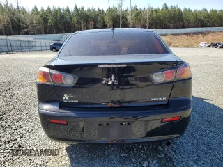 2016 Mitsubishi Lancer ES with VIN JA32U2FU8GU002177, listed as a Copart auction lot 50409095 with 128,342 mi miles and Salvage Title. Bid and sale history available at carsss.com. Image 6.