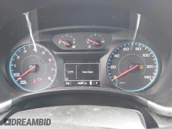 2018 Chevrolet Equinox LT with VIN 3GNAXJEV8JS578522, listed as a IAAI auction lot 41915870 with 48,967 mi miles and . Bid and sale history available at DreamBid. Image 7.