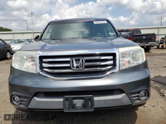 2012 Honda Pilot EX-L with VIN 5FNYF4H54CB019973, listed as a Copart auction lot 64614135 with 102,352 mi miles and Salvage title. Bid and sale history available at DreamBid. Image 5.