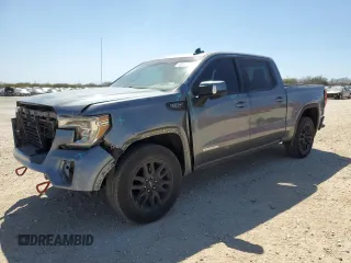 2020 GMC Sierra 1500 Elevation with VIN 3GTP8CED1LG176544, listed as a Copart auction lot 48945145 with 47,887 mi miles and Salvage Title. Bid and sale history available at DreamBid. Image 1.