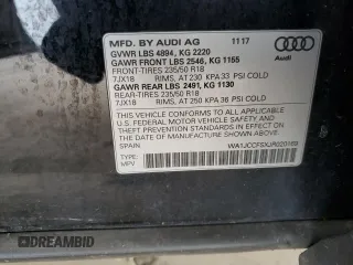 2018 Audi Q3 Premium Plus with VIN WA1JCCFSXJR020169, listed as a Copart auction lot 50516515 with 114,806 mi miles and Clean Title. Bid and sale history available at carsss.com. Image 13.