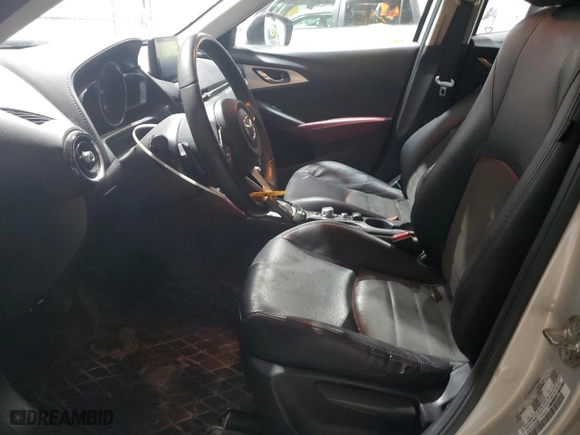 2018 Mazda CX-3 Grand Touring with VIN JM1DKFD72J0305961, listed as a Copart auction lot 45953085 with 93,221 mi miles and Salvage Title. Bid and sale history available at carsss.com. Image 7.