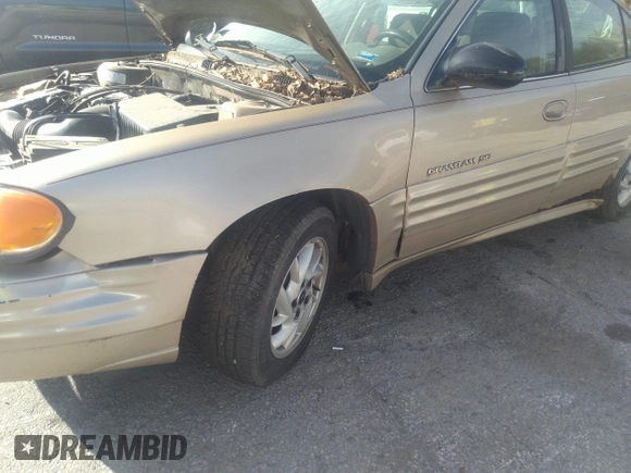 2002 Pontiac Grand Am SE1 with VIN 1G2NF52F72C153984, listed as a IAAI auction lot 34748304 with Not provided miles and . Bid and sale history available at DreamBid. Image 6.