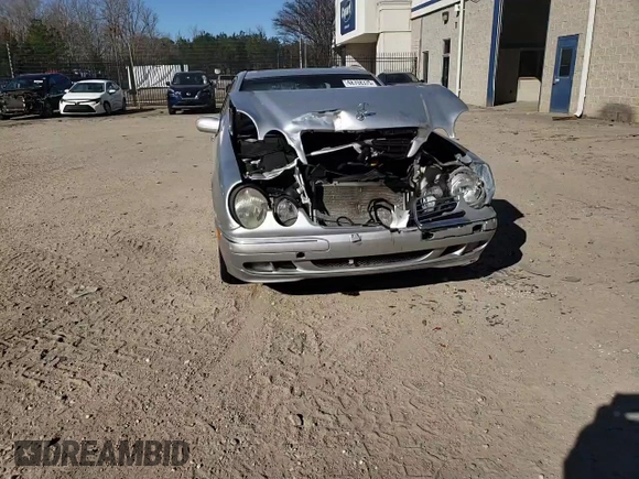 2002 Mercedes-Benz E-Class with VIN WDBJF65J12B499887, listed as a Copart auction lot 48708375 with 194,556 mi miles and Salvage Title. Bid and sale history available at carsss.com. Image 10.