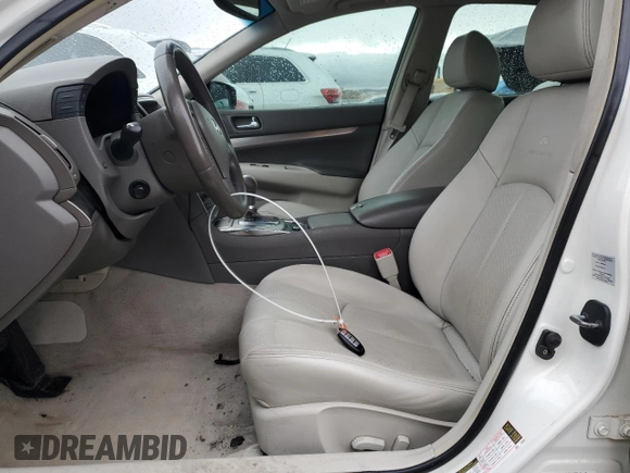 2011 Infiniti G37 x with VIN JN1CV6AR1BM407175, listed as a Copart auction lot 46539325 with 145,486 mi miles and Salvage Title. Bid and sale history available at carsss.com. Image 7.
