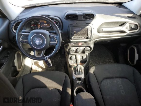 2017 Jeep Renegade Latitude with VIN ZACCJBBB8HPG30021, listed as a Copart auction lot 47410295 with 83,436 mi miles and Salvage Title. Bid and sale history available at carsss.com. Image 8.