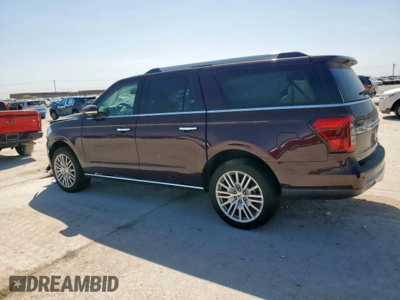 2024 Ford Expedition Max Limited with VIN 1FMJK1K81REB14849, listed as a Copart auction lot 51777455 with 1,088 mi miles and Salvage title. Bid and sale history available at DreamBid. Image 2.