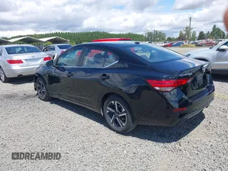 2024 Nissan Sentra SV with VIN 3N1AB8CV4RY218288, listed as a IAAI auction lot 42503963 with 49,572 mi miles and . Bid and sale history available at DreamBid. Image 3.