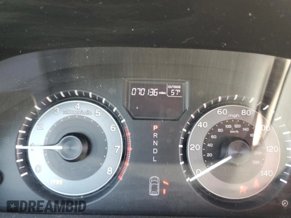 2013 Honda Odyssey EX z VIN 5FNRL5H43DB062745, wystawiony jako Copart lot #48347945 z przebiegiem 70 136 mil mil oraz Szkody całkowita. Historia ofert i sprzedaży dostępna na DreamBid. Obrazek 9.