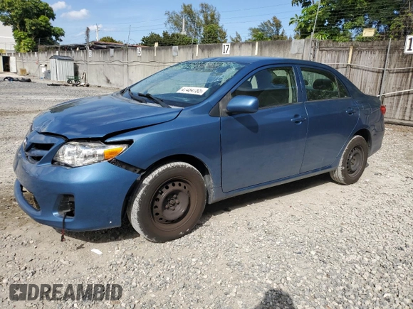 2012 Toyota Corolla L with VIN 5YFBU4EE1CP067094, listed as a Copart auction lot 47484785 with 95,925 mi miles and Salvage Title. Bid and sale history available at carsss.com. Image 1.