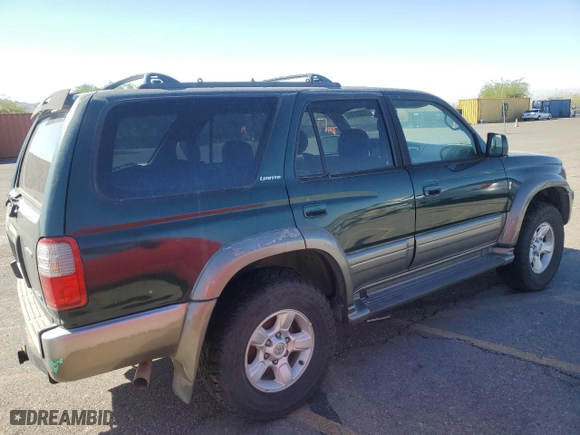1999 Toyota 4Runner Limited with VIN JT3GN87R1X0106555, listed as a Copart auction lot 72838744 with 186,413 mi miles and Clean Title. Bid and sale history available at carsss.com. Image 3.