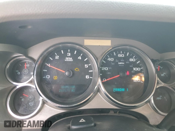 2013 GMC Sierra 1500 with VIN 1GT11ZCG7DF178893, listed as a Copart auction lot 78038794 with 217,179 mi miles and Salvage Title. Bid and sale history available at DreamBid. Image 9.