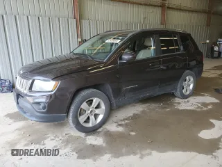 2014 Jeep Compass Latitude with VIN 1C4NJDEB1ED661332, listed as a Copart auction lot 53958985 with 116,020 mi miles and Salvage Title. Bid and sale history available at DreamBid. Image 1.