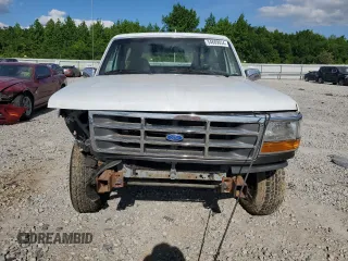 1993 Ford Bronco XL with VIN 1FMEU15N1PLB26957, listed as a Copart auction lot 54689034 with Not provided miles and Salvage title. Bid and sale history available at DreamBid. Image 5.