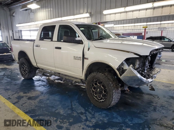 2016 Ram 1500 ST with VIN 3C6RR7KT9GG383205, listed as a Copart auction lot 88239095 with 135,228 mi miles and Non repairable. Bid and sale history available at DreamBid. Image 4.