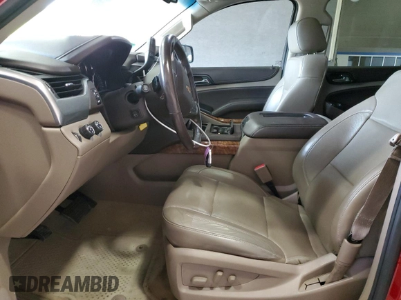 2015 Chevrolet Tahoe LTZ z VIN 1GNSKCKC0FR103622, wystawiony jako Copart lot #54217505 z przebiegiem 126 220 mil mil oraz Szkoda całkowita • Salvage title. Historia ofert i sprzedaży dostępna na DreamBid. Obrazek 7.