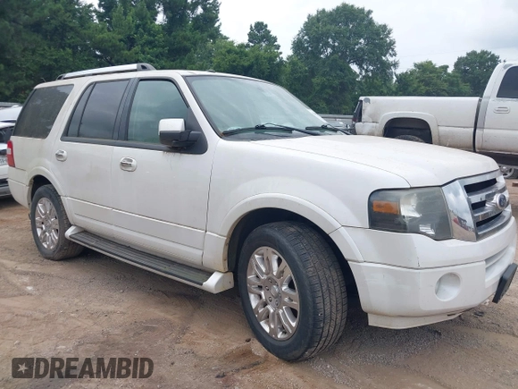 2011 Ford Expedition Limited with VIN 1FMJU1K57BEF15134, listed as a IAAI auction lot 42649815 with 179,532 mi miles and . Bid and sale history available at DreamBid. Image 1.