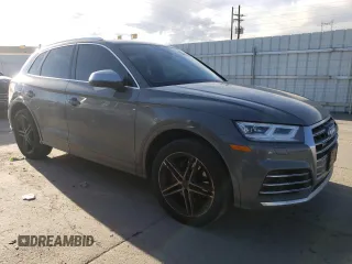 2019 Audi SQ5 Premium Plus with VIN WA1B4AFY7K2112005, listed as a Copart auction lot 78098544 with 84,883 mi miles and Salvage Title. Bid and sale history available at DreamBid. Image 4.