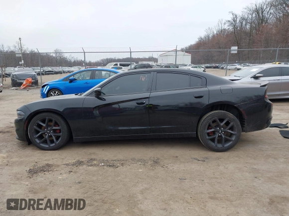 2019 Dodge Charger SXT with VIN 2C3CDXBG2KH745100, listed as a IAAI auction lot 41783611 with 81,805 mi miles. Bid and sale history available at carsss.com. Image 15.