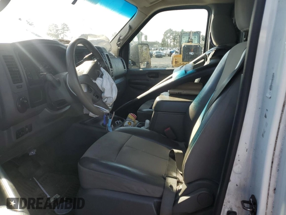 2019 Nissan NV SV with VIN 1N6AF0KY4KN801510, listed as a Copart auction lot 50055195 with 123,660 mi miles and Salvage title. Bid and sale history available at DreamBid. Image 7.