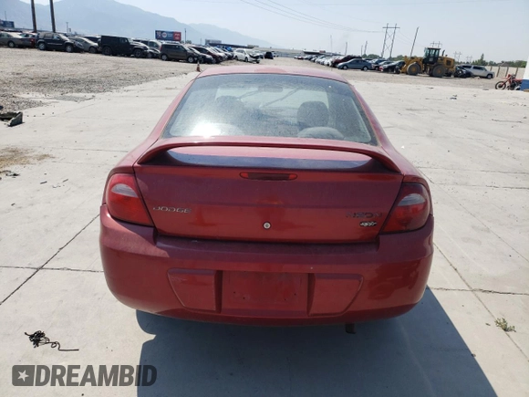 2005 Dodge Neon SXT with VIN 1B3ES56C55D200100, listed as a Copart auction lot 63148444 with 139,051 mi miles and Clean Title. Bid and sale history available at carsss.com. Image 6.