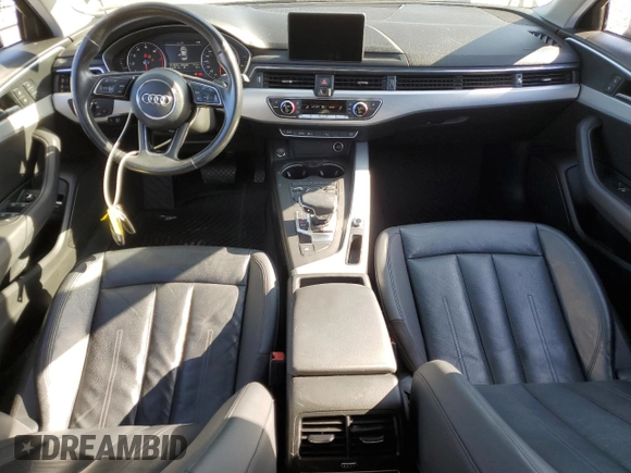 2017 Audi A4 Premium with VIN WAUGNAF40HN005663, listed as a Copart auction lot 52209295 with 117,924 mi miles and Clean Title. Bid and sale history available at carsss.com. Image 8.