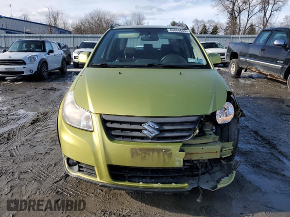2013 Suzuki SX4 with VIN JS2YB5A48D6100481, listed as a Copart auction lot 46864645 with 98,852 mi miles and Salvage Title. Bid and sale history available at DreamBid. Image 5.