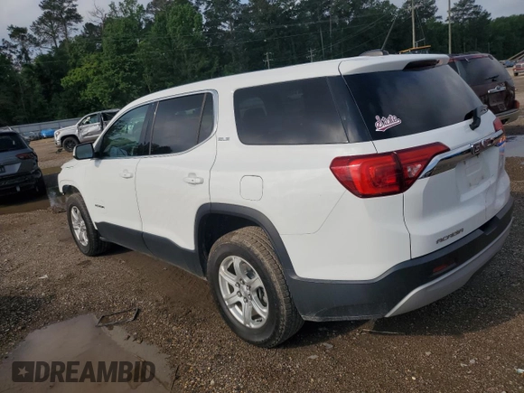 2019 GMC Acadia SLE z VIN 1GKKNKLA1KZ237030, wystawiony jako Copart lot #53903155 z przebiegiem 44 542 mil mil oraz Szkoda całkowita • Salvage title. Historia ofert i sprzedaży dostępna na DreamBid. Obrazek 2.