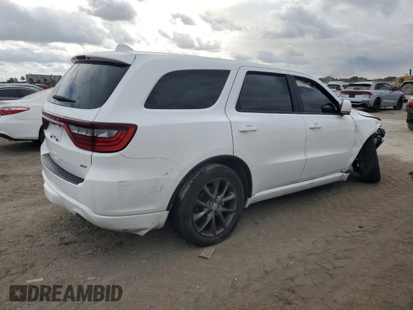 2018 Dodge Durango GT with VIN 1C4RDHDG6JC371777, listed as a Copart auction lot 88643665 with 84,745 mi miles and Salvage title. Bid and sale history available at DreamBid. Image 3.