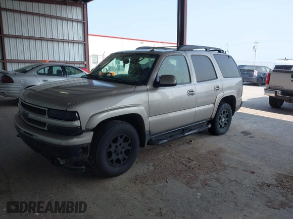 2005 Chevrolet Tahoe Z71 with VIN 1GNEK13T65R233810, listed as a IAAI auction lot 42398713 with Not provided miles and . Bid and sale history available at DreamBid. Image 2.