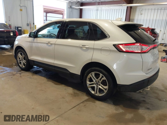 2015 Ford Edge Titanium with VIN 2FMTK4K96FBB23069, listed as a IAAI auction lot 42133761 with 171,670 mi miles. Bid and sale history available at carsss.com. Image 3.