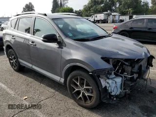 2016 Toyota RAV4 SE with VIN 2T3JFREV9GW453907, listed as a Copart auction lot 60438385 with 59,288 mi miles and Salvage title. Bid and sale history available at DreamBid. Image 4.