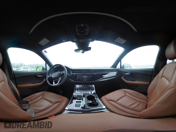 2023 Audi Q7 Premium Plus z VIN WA1LCBF77PD018237, wystawiony jako IAAI lot #41143880 z przebiegiem 25 023 mil mil oraz . Historia ofert i sprzedaży dostępna na DreamBid. Obrazek 18.