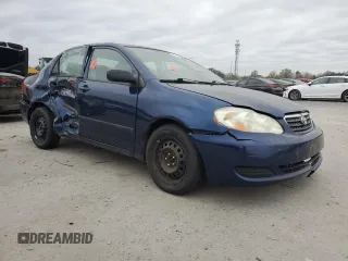 2007 Toyota Corolla CE with VIN 2T1BR32E87C806399, listed as a Copart auction lot 80735924 with 150,400 mi miles and Clean Title. Bid and sale history available at DreamBid. Image 4.